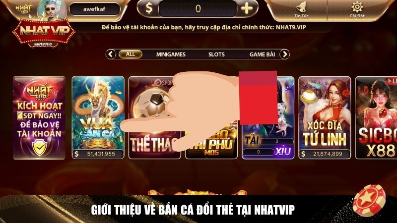 Tổng quan về game Bắn Cá Đổi Thẻ Nhatvip