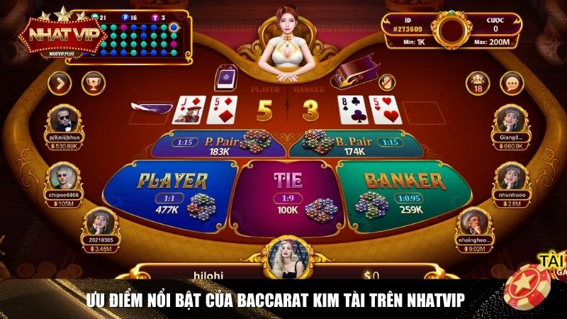 uu diem cua baccarat kim tai Những lý do khiến Baccarat Kim Tài trở thành lựa chọn hàng đầu